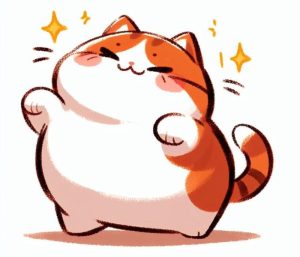 Avatar mèo mập chibi