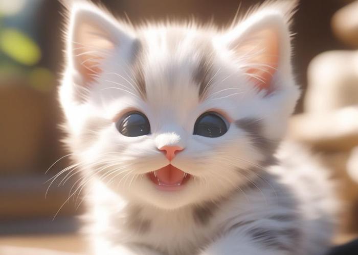 Hình chibi mèo cute xinh
