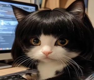 Ảnh mèo ngố cute hài