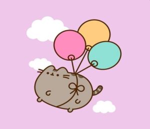 Hình mèo pusheen chibi cute