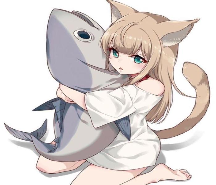 Loạt Ảnh Mèo Cute Chibi Anime Xinh Nhất Cõi Mạng – Hình Nền HD, 4K