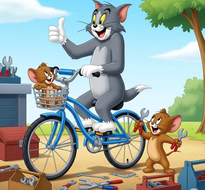 Ảnh Tom và Jerry ngộ nghĩnh