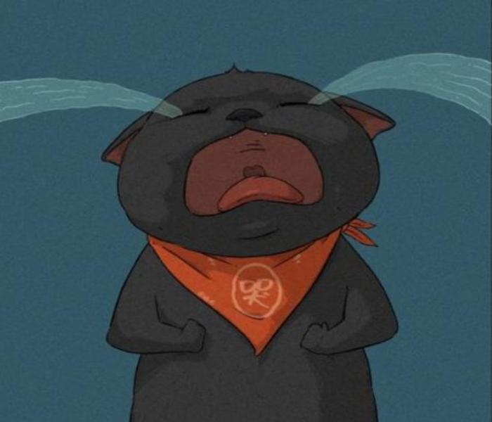 Hình đại diện đôi mèo chibi