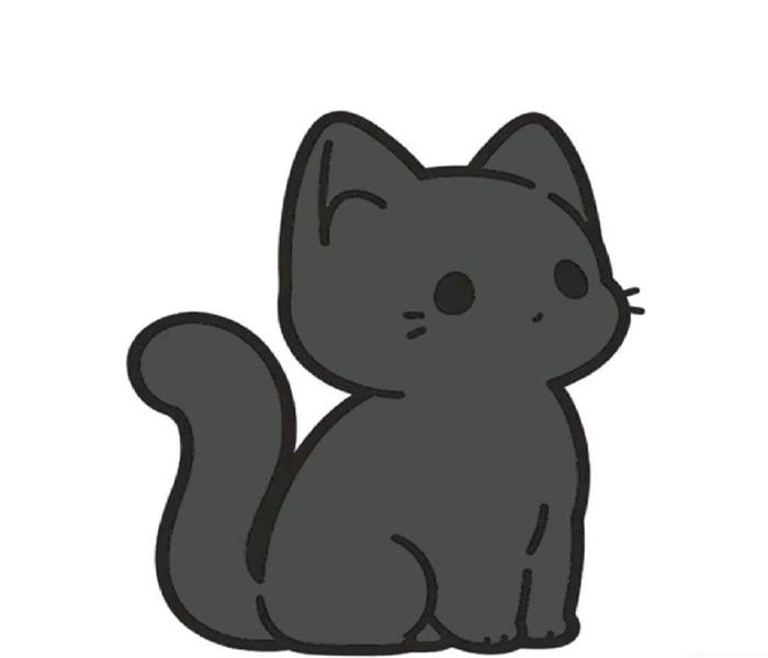+279 Hình Vẽ Con Mèo Đẹp, Đơn Giản, Mèo Đen, Mèo Chibi, Mèo Kitty