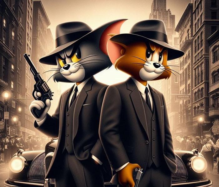 Hình mèo hoạt hình cực cool
